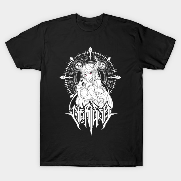 Hololive English Nerissa Ravencroft T-Shirt by Waifuku Merch